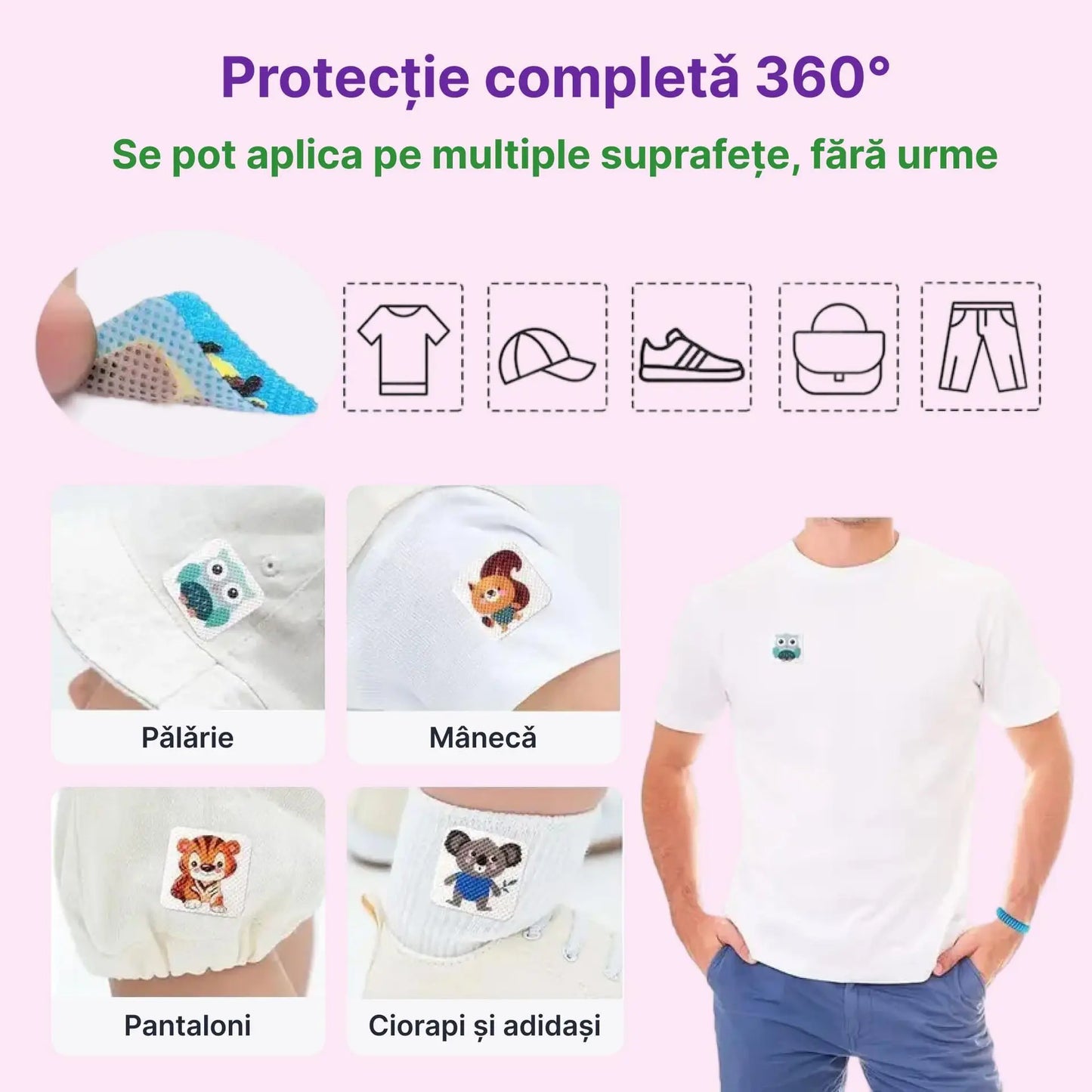 BzzzSTOP Plasturi Anti-țânțari