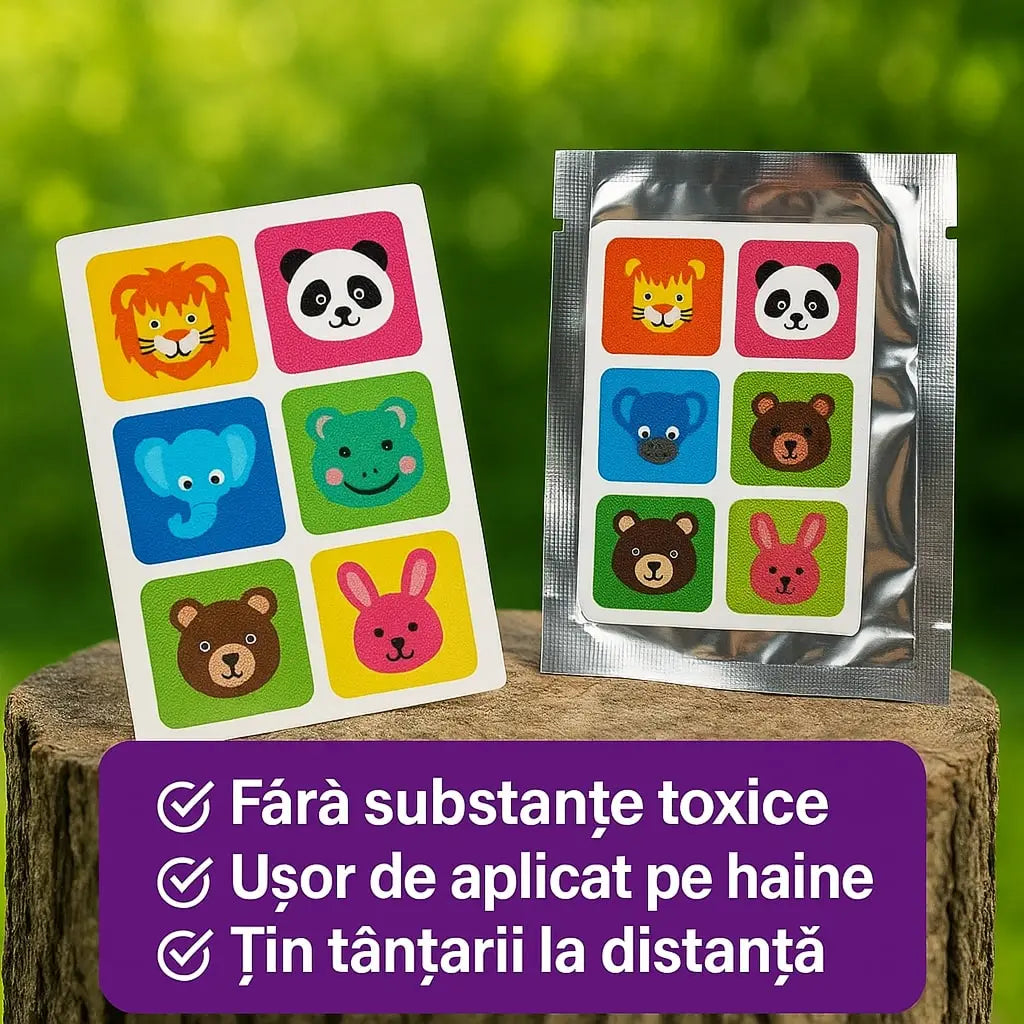 BzzzSTOP Plasturi Anti-țânțari